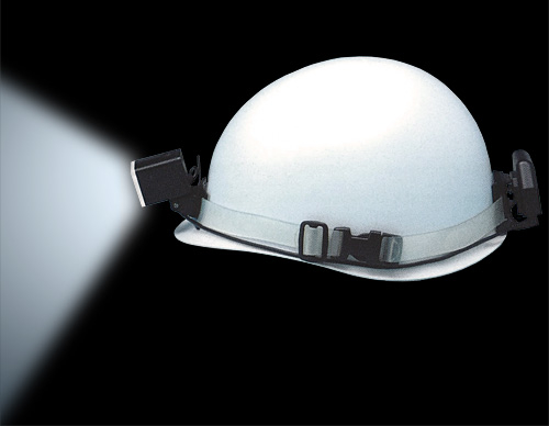 EHL-2/2M/2G　LEDヘルメットライト【販売終了商品】
