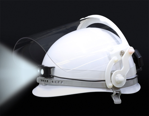 EHL-2GY　薄型　LEDヘルメットライト【販売終了商品】